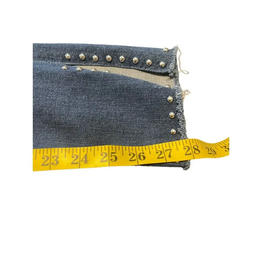 Citizens Of Humanity Womens Blue Denim Rocket High Rise Skinny Jeans Size 27